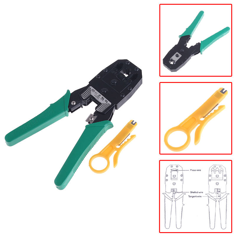 Купить Портативный rj45 rj12 rj11 провод кабеля устройство для натяжки ...