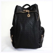 Hot sale fashion Backpacks,material:PU, black, size:37 x 35cm,4 different colors,packing: 1pcs/opp bag,Free shipping