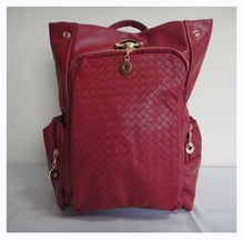 Hot sale fashion Backpacks,material:PU,red, size:37 x 35cm,4 different colors,packing: 1pcs/opp bag,Free shipping