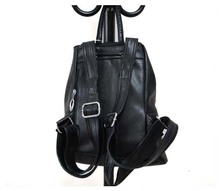 wholesale ladies Backpacks Leisure bags Size 35 x 30cm material PU 3 different colors black packing