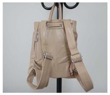 authentic designer Backpacks Leisure bags Size 35 x 30cm material PU 3 different colors khaki packing