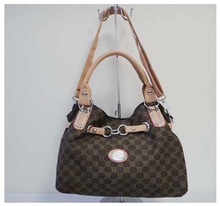 promotion handbag PU Size 37x26cm 3 different colors grey Two function handbag messenger bag Free shipping