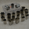 21 in 1 set  FREE shipping wholesale cheap durable kid stainless steel Ateco dough Pastry cookie mold cutter #9086
