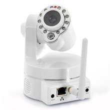 Wireless IP Security Camera Smartphone Pan/Tilt Control/CMOS Camera/Night Vision free shipping