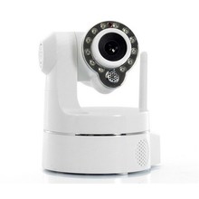 Wireless IP Security Camera Smartphone Pan Tilt Control CMOS Camera Night Vision free shipping