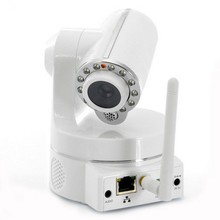 Wireless IP Security Camera Smartphone Pan Tilt Control CMOS Camera Night Vision free shipping