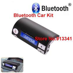 New Wireless Bluetooth Handsfree Speakerphone Car Kit Bring electric display Car Charger Bluetooth Car Kit(China (Mainland))