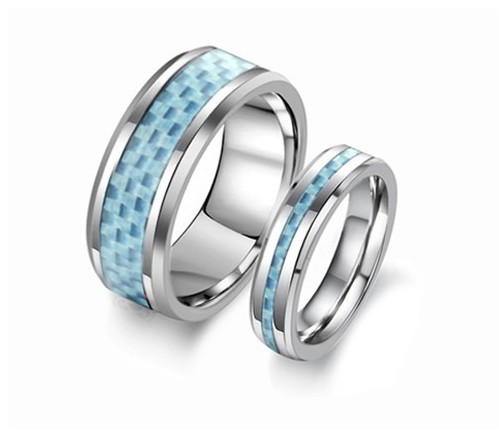 FREE SHIPPING New arrival Fashion Jewelery Carbon fiber Antique Couple of Rings Wholesale WJ187