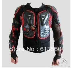 2012 Motorcycle Full Body Armor Jacket Spine Chest Protection GearM L XL XXL XXXL(China (Mainland))
