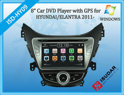 Gifts! Two Din 8 Inch Car DVD Player For HYUNDAI ELANTRA 2011 I35 AVANTE MD With 3G Host Rear View Camera GPS BT TV Free Maps(China (Mainland))