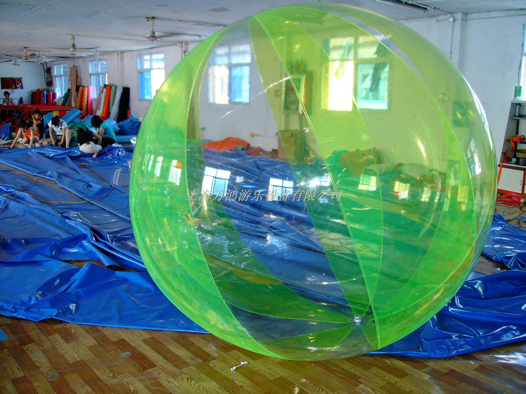 2 meters inflatable water walking ball dance ball pvc transparent ball roller ball(China (Mainland))