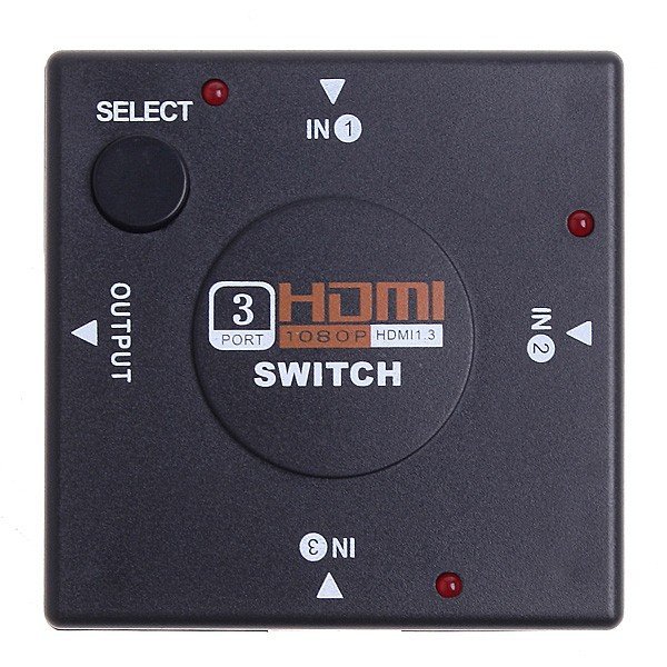 Купить Мини 3: 1 3 порта 1080p hdmi переключатель переключатель hdmi ...