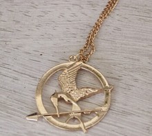 RN 0342 Vintage Jewelry 2015 New The Hunger Games LOGO Mock Bird Pendant Necklace Hot Free