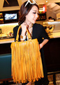 2014 Autumn Fashion High Quality Women's PU Leather Bag Solid Candy