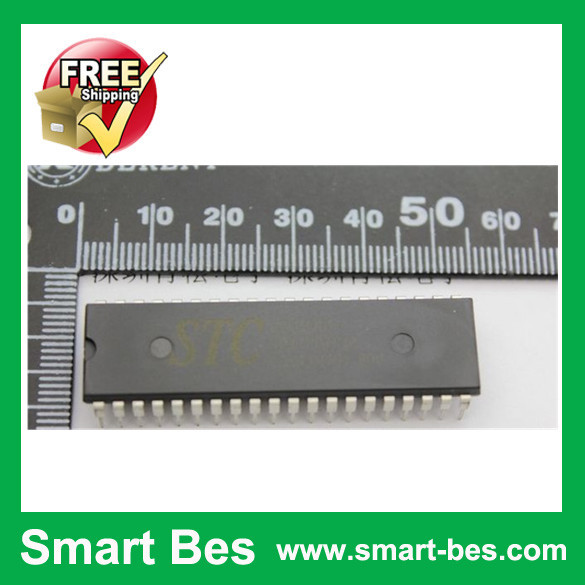10pc smart bes Stc89c54rd 40c pdipstc mcu IC electronic free shipping