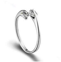 Free shipping 925 sterling silver ring zircon rings women's pinky ring ... Free shipping 925 sterling silver ring zircon rings women's pinky ring ...