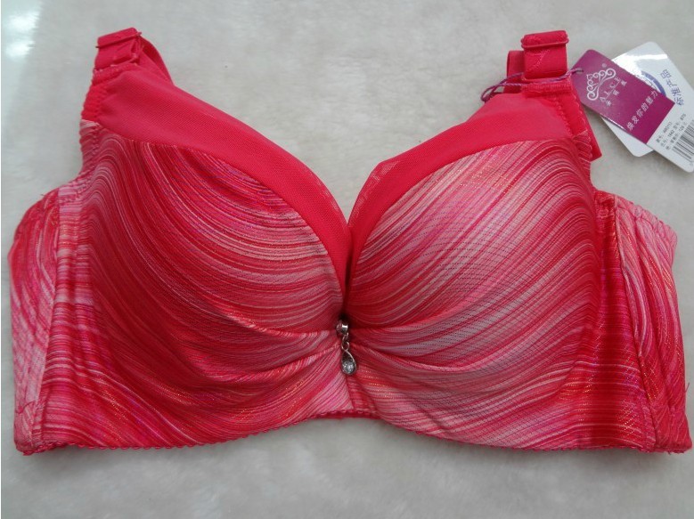 free shipping Annelise NEW WOMAN stripe knitone'sbrows Super together thick B Adjust Bra 3 COLOR(China (Mainland))