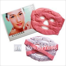 Soft Face Massage with Tourmaline Gel and 20pcs Magnets Massager Mask with Magnetic Therapy for Face
