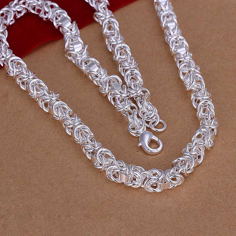 Christmas Gift Wholesale 925 Silver Necklaces Pendants 925 Silver Fashion Jewelry Dragonfly Clasp Necklace SMTN061