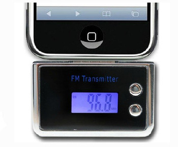 Free Shipping cheapest FM Transmitter & Car Charger&Remote Control for iPhone 3GS/4G & iPod(522)!(China (Mainland))