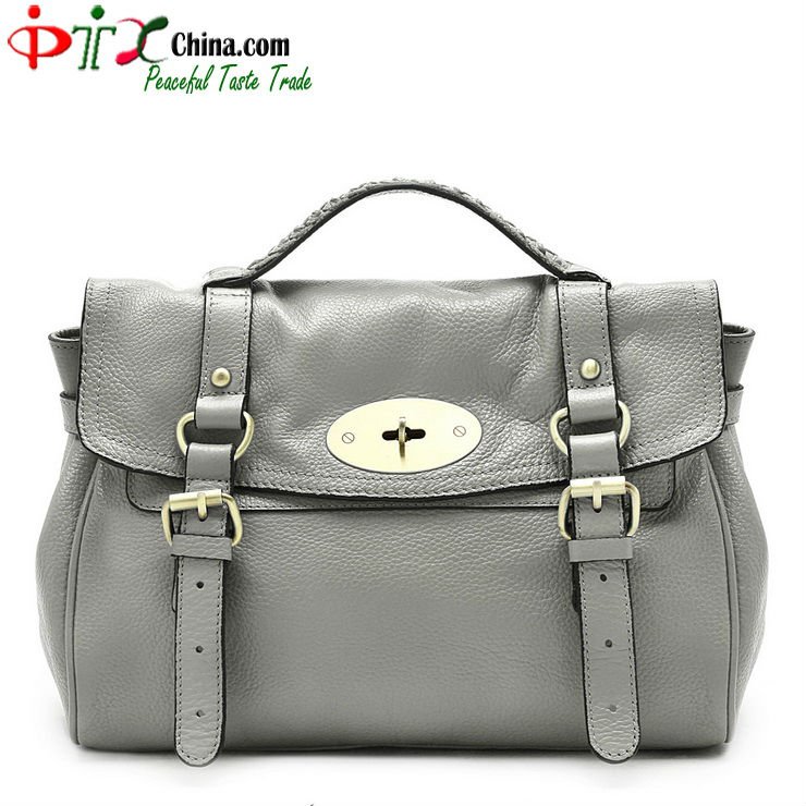 free shipping cost, 100% Guaranteed,Genuine Leather Alexa Ladies Handbags,Size L-31cm,H-26cm,W-11cm - DUDU