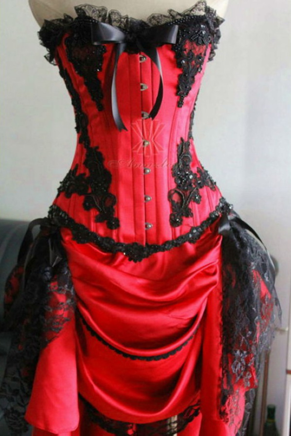 Red corset dress - Fresh Produce Sportswear - Plus Size Cruise ...