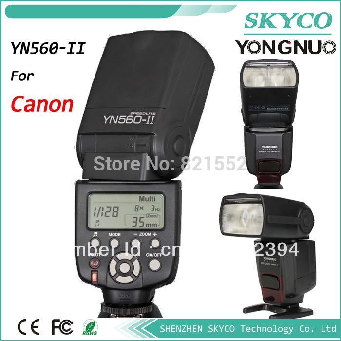 Yongnuo YN 560 II for Canon YN 560II Flash Speedlight Speedlite 1D 5D 5D II 5D