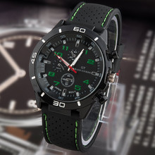 2015 new Casual Quartz watch men military Watches sport Wristwatch Dropship Silicone Clock Fashion Hours