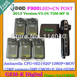 F900 Car Camera, original DOD F900LHD Car DVR Video Recorder Full HD 1080P+H.264+Ambarella+12MP+5.0MP CMOS+2.7" LCD(China (Mainland))