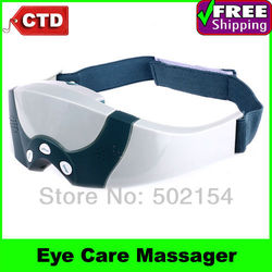 Free Shipping Mask Migraine DC Electric Care Forehead Eye Massager with Free Gift Eye Mask With Cheap Cost Price(China (Mainland))