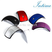 Hot selling--Wireless  Mouse,Snap-in Transceiver,2.4G USB Cordless Folding mouse and mice free shipping drop shipping
