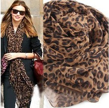 FREE SHIPPING Woman sought after worldwide Leopard Scarf  Warm shawl