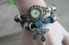 New jewelry sweet style jewelry wholesale fashion simple wild leather bracelet watch
