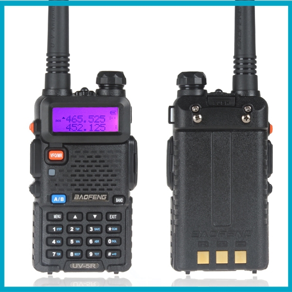 10set 2014Hot BaoFeng UV 5R Walkie Talkie Transceiver 136 174Mhz 400 480Mhz Dual Band Two Way