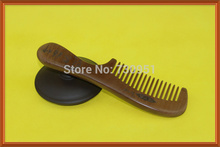 NEW FASHION wide tooth Antistatic Carve word THICKENING Old Peach wooden combs comfortable feel hairbrush hair