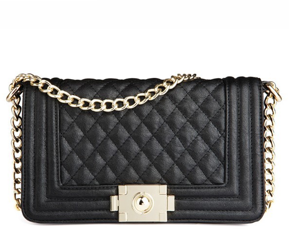 Free shipping small bags 2014 vintage plaid le women s handbag boy chain messenger bags one