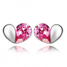 Cryptograph love all-match ol crystal stud earring zhaohao – – 1088