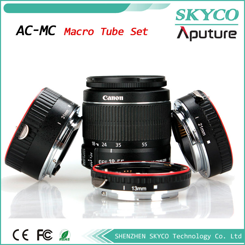 Aputure AC MC Macro Extension Tube Lens Accessories For Canon Camera Lens EF EF S lenses