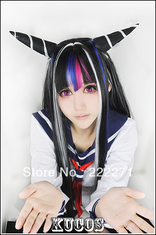 Купить Аниме Данган Ronpa Danganronpa длинные Ибури Mioda косплей парик