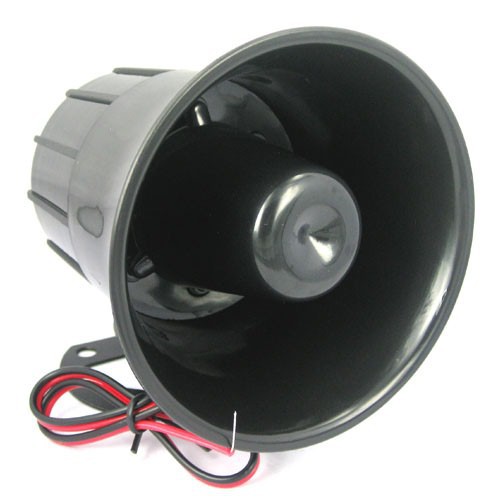 DC 12V Wired Loud Alarm Siren Horn Outdoor with Bracket for Home Security Protection System