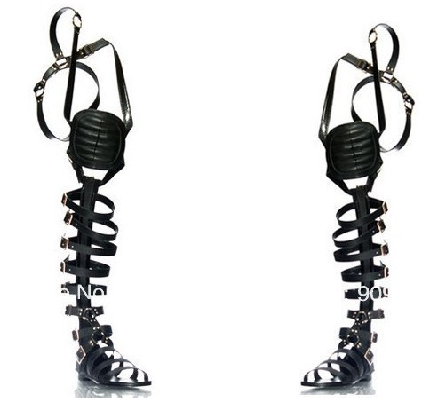 ... Long Cool boots Cut-outs Flat Sandals Gladiator Sandals Women Boots