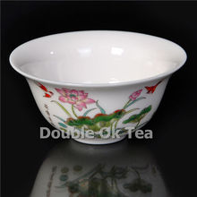 Flower Paintings Bone China Gong fu Tea Puer Set 1 Ceramic Teapot 6 Porcelain Teacup New