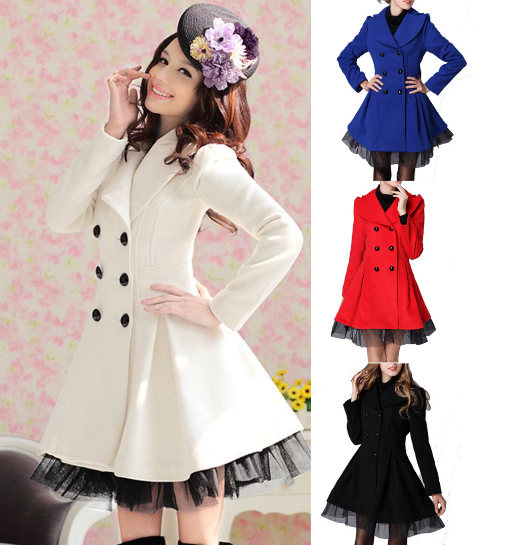 Very fitted womens dress coat