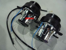 car bifocal fog lens Front bumper lights bifocal lens assembly for Mitsubishi Series L200 Grandis TRION