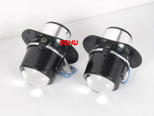 car bifocal lens fog lamp Front bumper lights bifocal lens assembly case for Mercedes Benz C