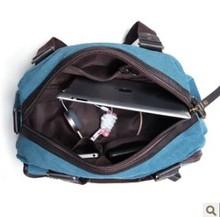 2013 canvas bag handbag women s multi pocket women s handbag casual messenger bag