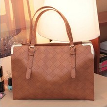 Black plaid 2013 autumn and winter large bags rose fashion preppy style one shoulder handbag cross-body women’s handbag