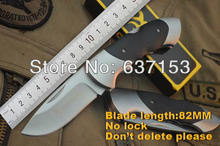 B R W 0742,440C steel,micarta handle,outdoor camping combat survival hunting folding blade hunting knife 0742