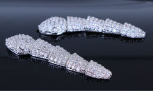 New Designs Lady Romantic Crystal Drop Earrings AAA CZ Crystal Propose Marriage Nickel Free Plated