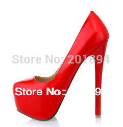 new arrive fashion high heels sexy womens shoes pu waterproof party shoes size 35 42 Promotional